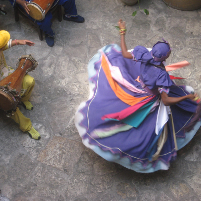 "Afro-Cuban dancer 1" stock image