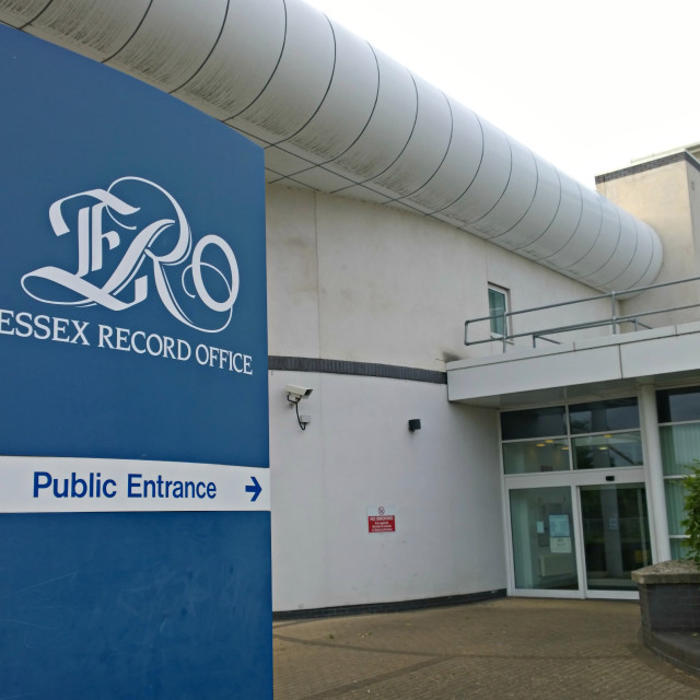 "Essex Record Office" stock image