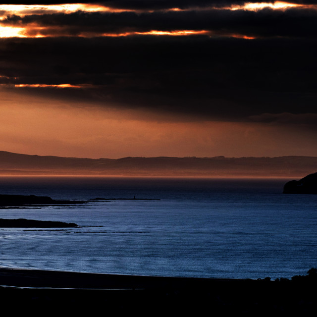 "Sunset over the Firth of Forth" by Jeff Carter - $12.33 "Sunset over the Firth of Forth" stock image