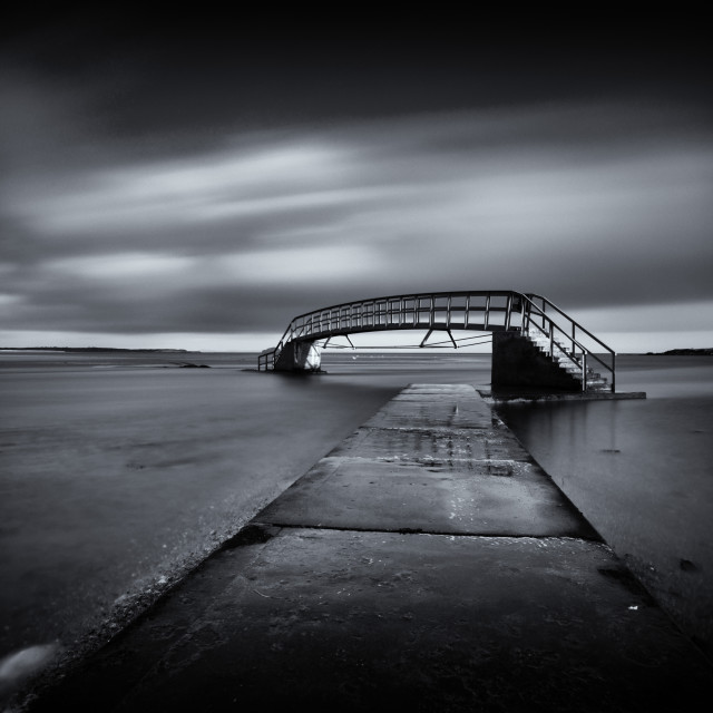 "Bridge to No Where" by Jeff Carter - $12.33 "Bridge to No Where" stock image