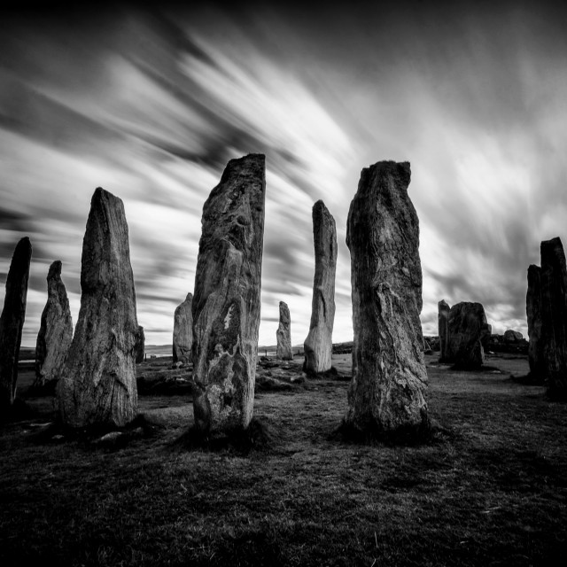 "Calanais Standing Stones" by Jeff Carter - $12.33 "Calanais Standing Stones" stock image