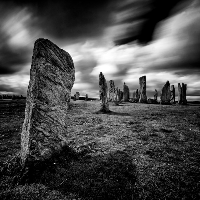 "Calanais Standing Stones" by Jeff Carter - $12.33 "Calanais Standing Stones" stock image