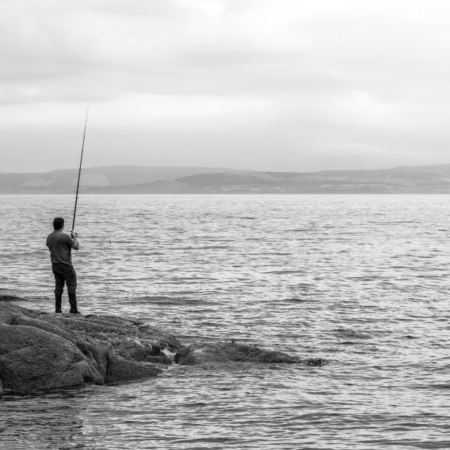 "The Fisherman" stock image
