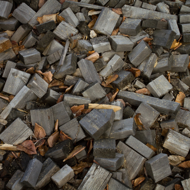 "Old scrap lumber" stock image
