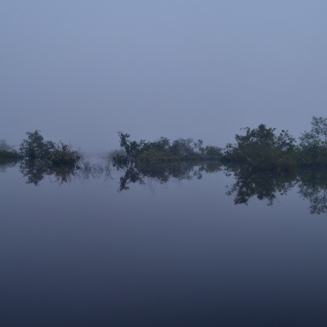 "Misty Reflection" stock image