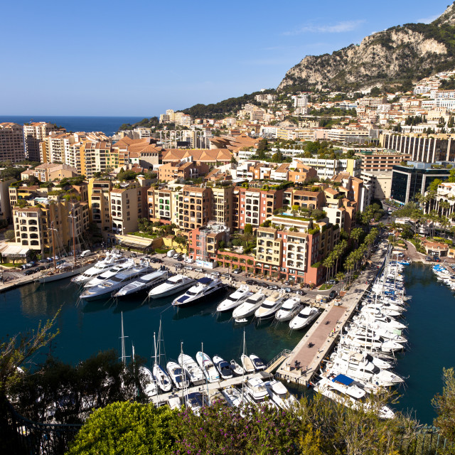 "Principality of Monaco" stock image