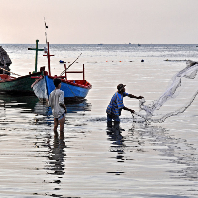 "FISHING" stock image