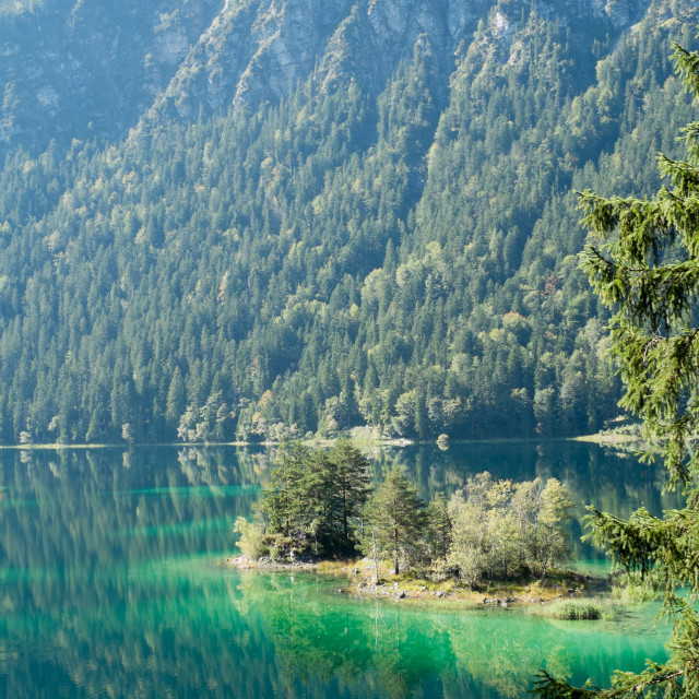 "Dream Lake" stock image