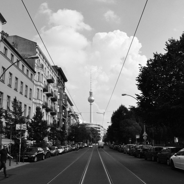 "Berlin Tower" stock image