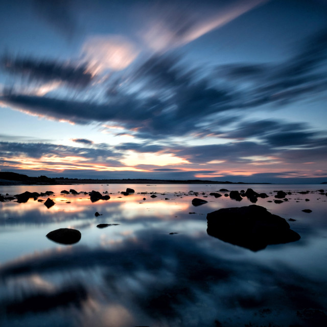 "Barns Ness at Sunset" by Jeff Carter - $12.33 "Barns Ness at Sunset" stock image