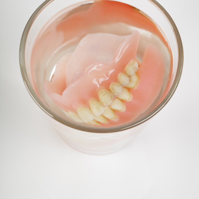 "Dentures" stock image