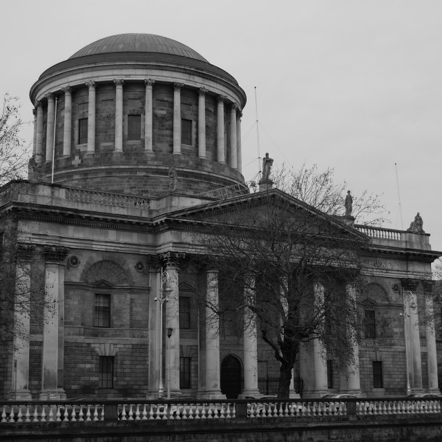 "Four Courts" stock image
