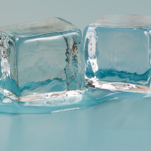 "Ice cubes" stock image