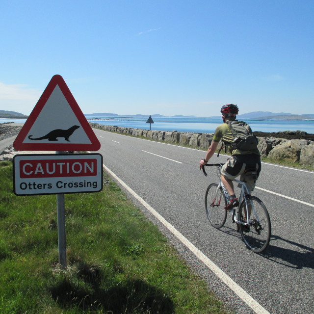 "Eriskay to South Uist, Outer Hebrides" stock image