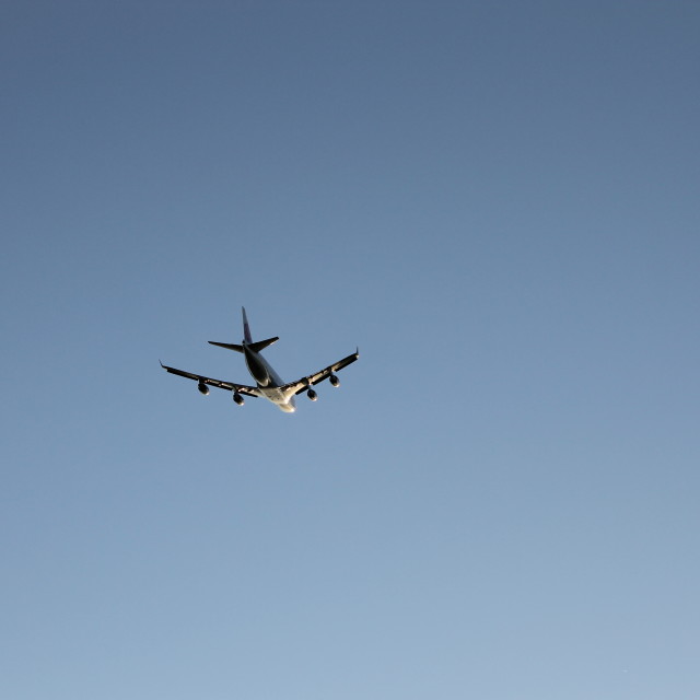 "747" stock image