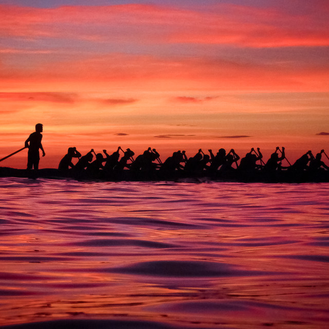 "The race boat" stock image