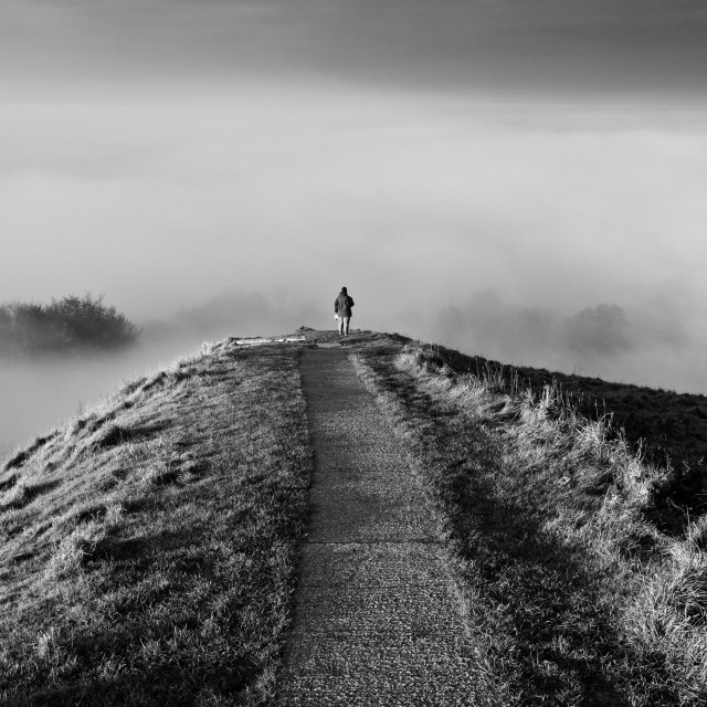 "Alone" stock image