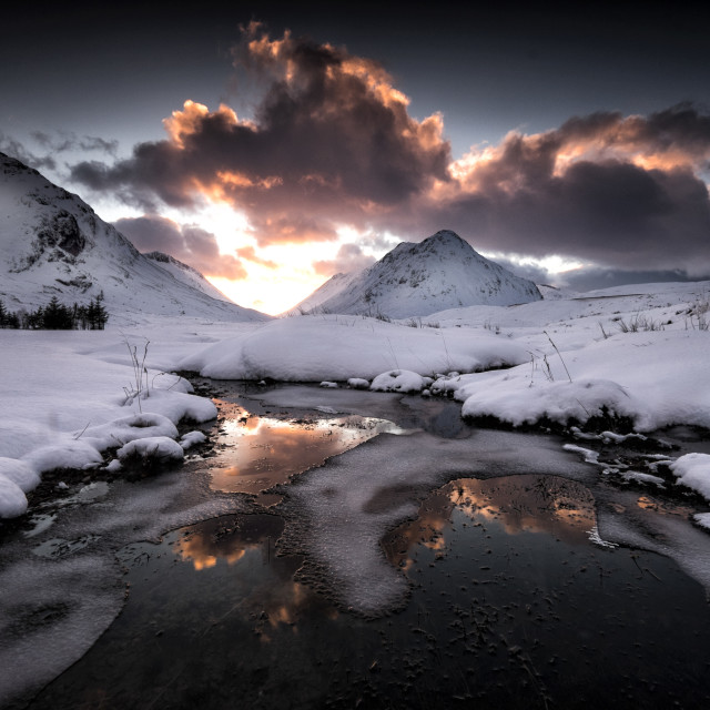 "Winter in the Highlands of Scotland" by Jeff Carter - $12.33 "Winter in the Highlands of Scotland" stock image