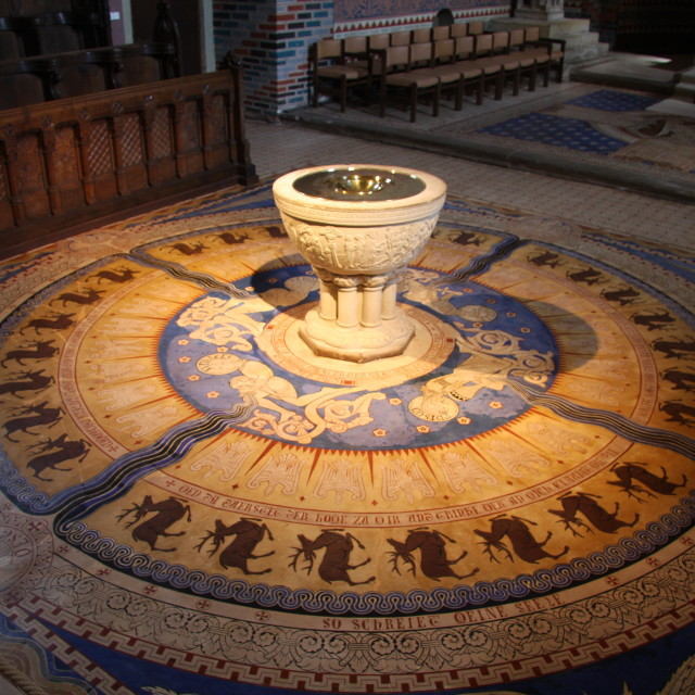 "Church Interior V" stock image