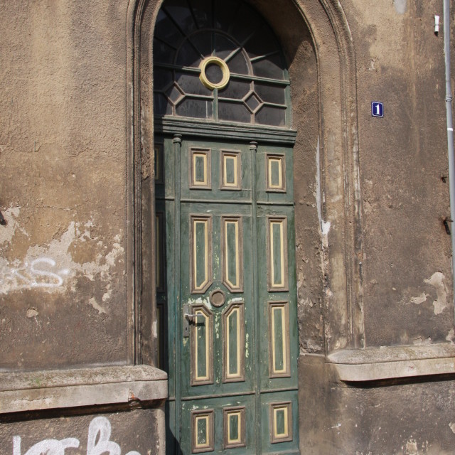 "Old Door II" stock image