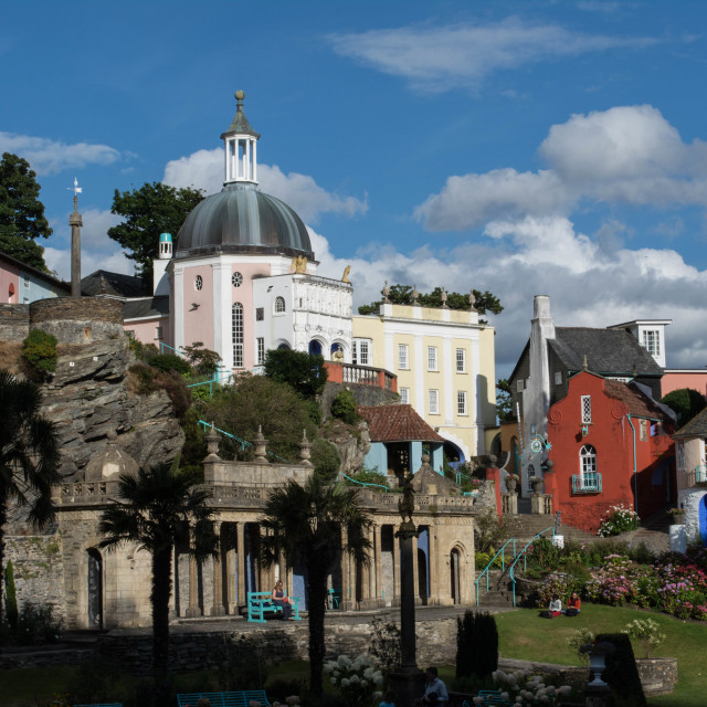 "Portmeirion" stock image