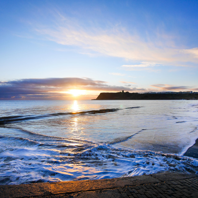 "Scarborough, England" stock image