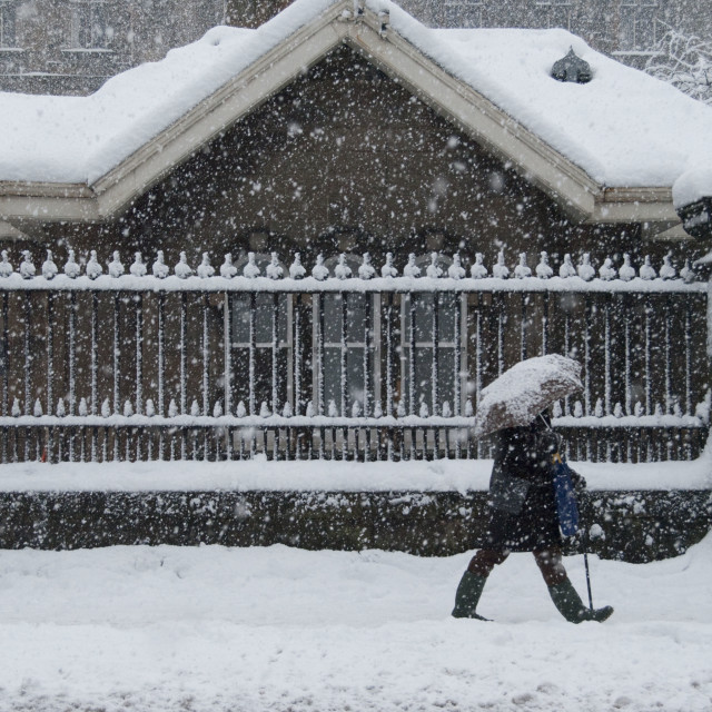 "Winter Edinburgh Scotland" stock image