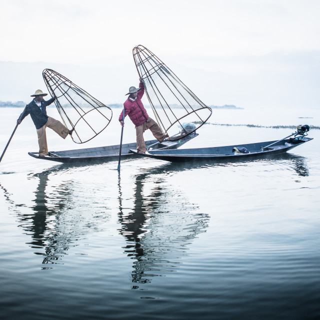 "fishermen dance" stock image