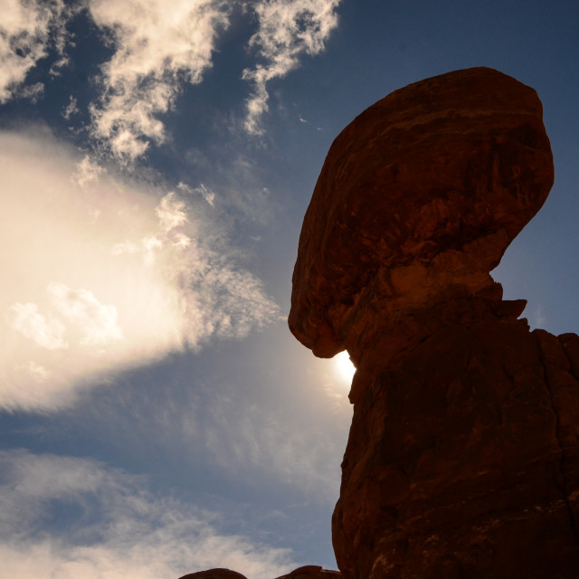 "Breathing rock" stock image