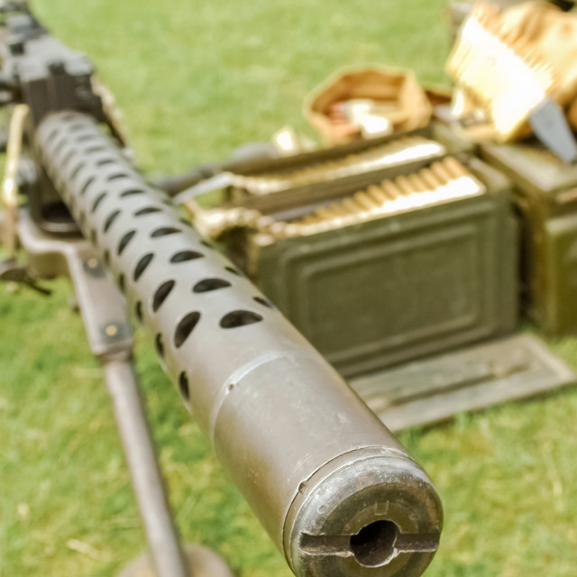 "machine gun" stock image
