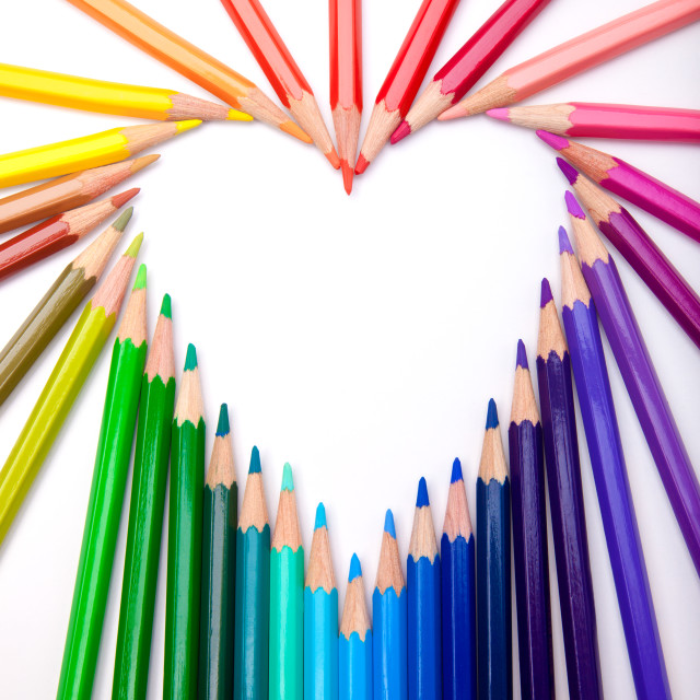 "Colour Pencils" stock image
