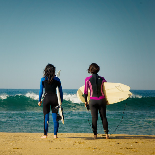 "Basque country Surf" stock image