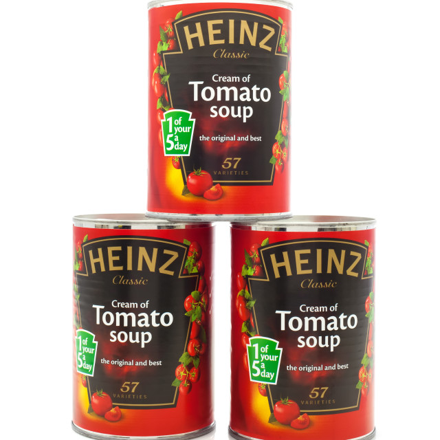 Томатный суп heinz в банке