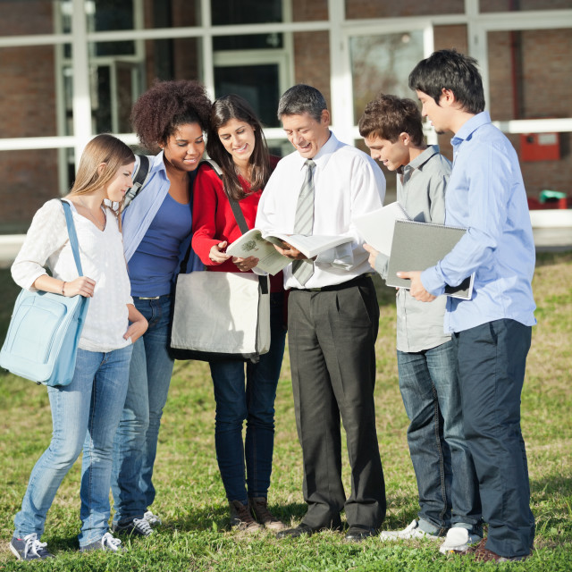 Studenten Scheide College Doppelter