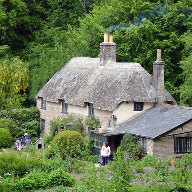 "Hardy's Cottage" stock image