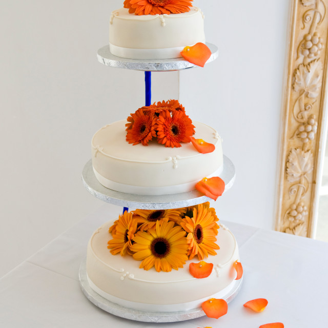 "Wedding Cake" stock image