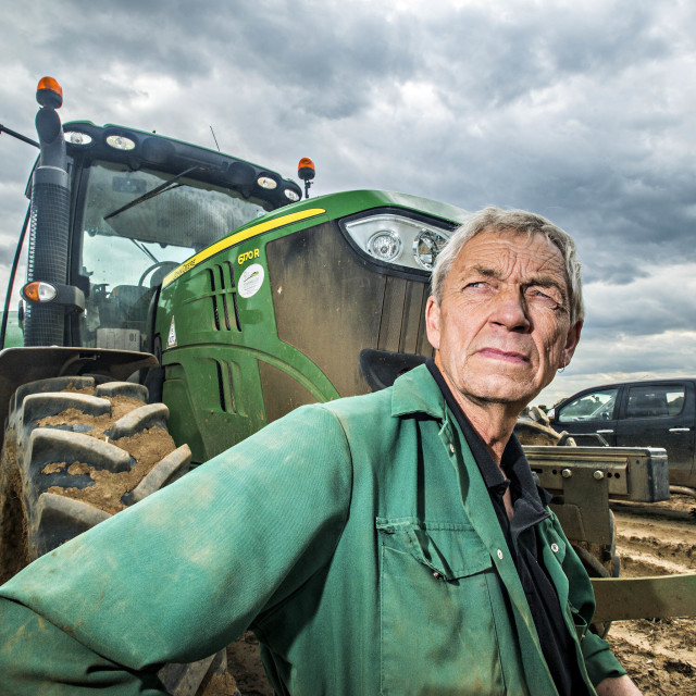 "Farm worker" stock image