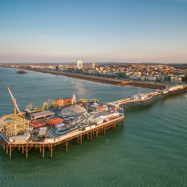 "Brighton Pier" stock image