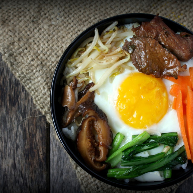 "Bibimbap" stock image