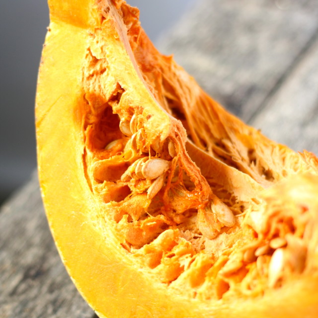 "Sliced Pumpkin" stock image