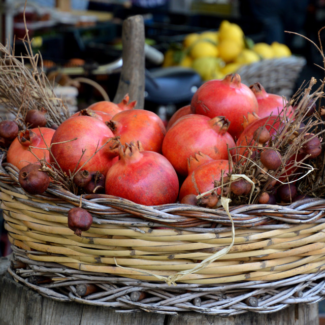 "Pomegranate" stock image