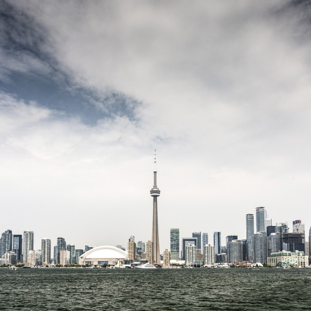 "Toronto Skyline" stock image