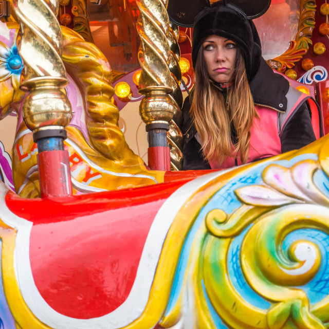 "Dismaland - Pretty Dismal" stock image