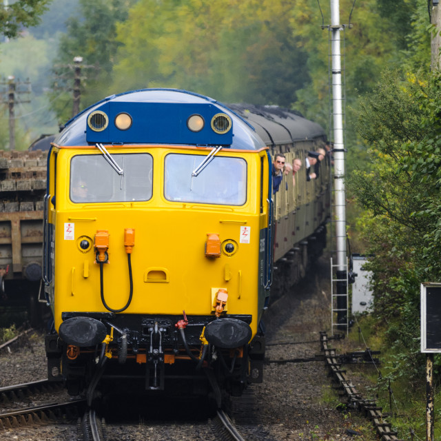 "Class 50 Loco 50035 Ark Royal" stock image