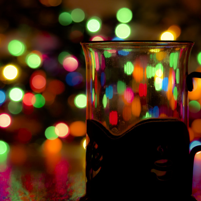 "Color Bokeh!" stock image