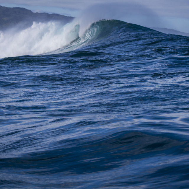 "Big Ocean Wave" stock image