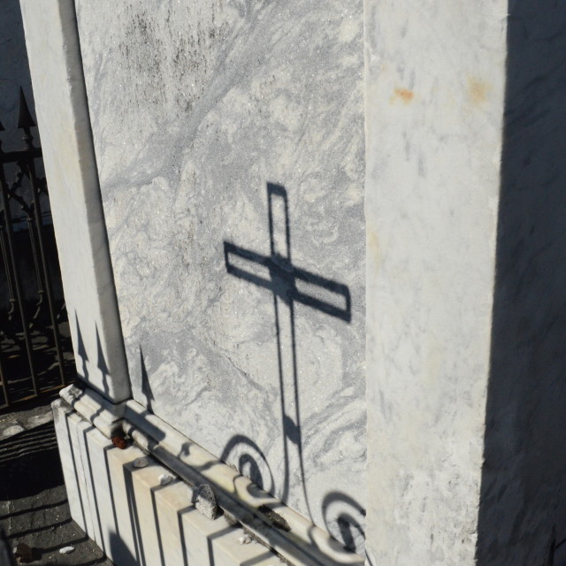 "Shadow of the Cross" stock image