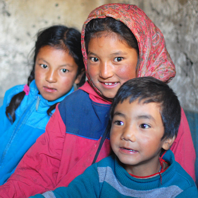 "Children of Hangkar" by Keith MacIntosh FRGS - $12.22 "Children of Hangkar" stock image