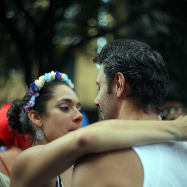 "Carnival usually means this" stock image