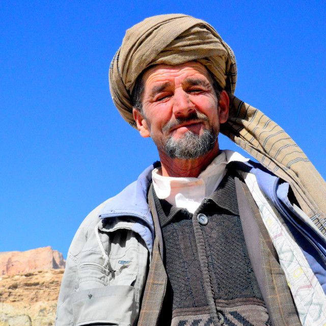 "Hazarajat Shepherd" by Keith MacIntosh FRGS - £10.00 "Hazarajat Shepherd" stock image